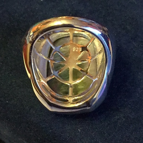 Designer  925 Mystic Sterling Size 6 Men’s Spyder - Picture 3 of 7